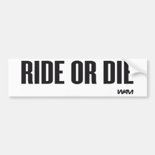 REITEN SIE ODER DIE AUTOAUFKLEBER
