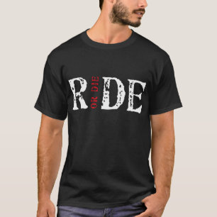 Reiten Sie oder die T-Shirt
