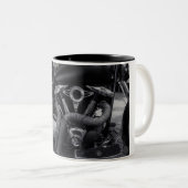 Reiten Sie oder die Zweifarbige Tasse (VorderseiteRechts)