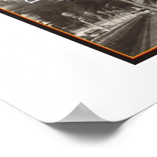 Reiten Sie! Poster (Ecke)