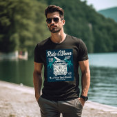 Reiten Sie Retro-Surfen T-Shirt