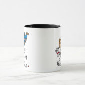Reiten Sie sie Cowboy-Strichmännchen-Tasse Tasse (Zentrum)