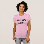 "Reiten Sie Sledders.com-Frauen wie eines T-Shirt (Vorne ganz)