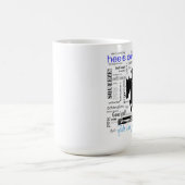 Reiten Sie wie Sie gemein es die Anweisungen, die Kaffeetasse (Mittel)