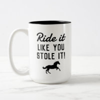 Reiten Sie wie Sie Stole it Fun Reitsport