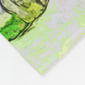 Reiten - Skateboarder-Design für Cartoon Fleecedecke (Ecke)