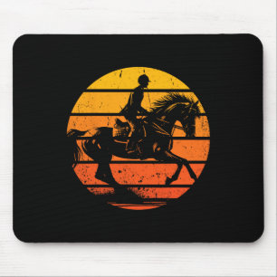 Reiten Sunset Reitsport Mousepad