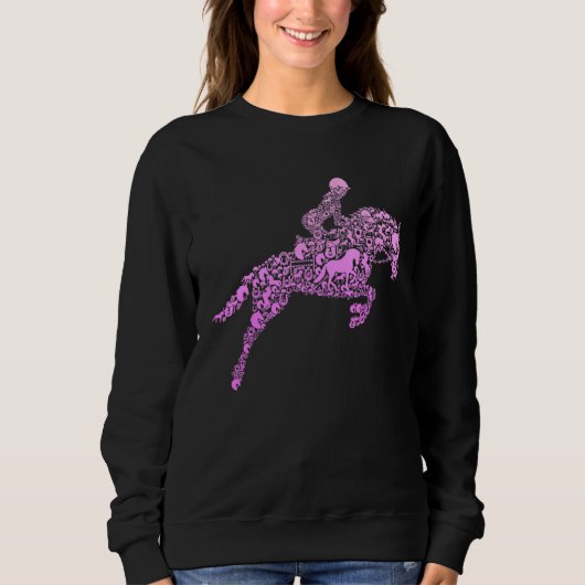 Reiten Sweatshirt (Vorderseite)