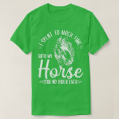 Reiten T-Shirt (Design vorne)