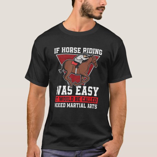 Reiten T-Shirt (Vorderseite)