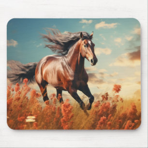 Reiten Tierwelt Wildnis Wilderness Lugano Gestern Mousepad