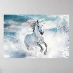 Reiten Tierwelt Wildnis Wilderness Lugano Gestern  Poster