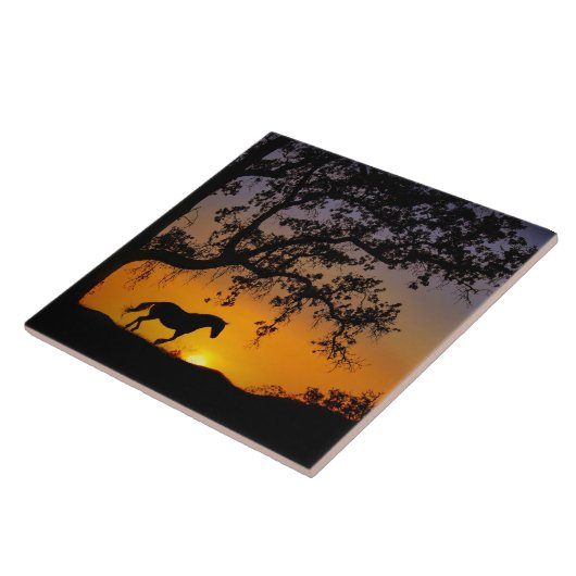 Reiten und Eichen Fliese (Seite)