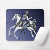Reiten Violinist Navy-Maus-Pad Mousepad (Mit Mouse)
