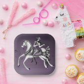 Reiten Violinist Paper Plate Pappteller (Party)