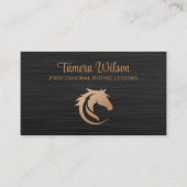 Reiten Visitenkarte (Vorderseite)