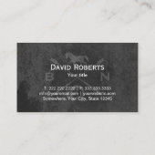 Reiten von Pferden - Benutzerdefiniertes Logo für  Visitenkarte (Rückseite)