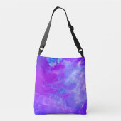 Reiten Wasserfarben Crossbody Bag Tragetaschen Mit Langen Trägern (Rückseite)