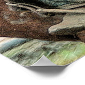 Reiten Western Rodeo Cowboy Poster (Ecke)