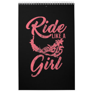 Reiten wie ein Girl Motorrad Funny Gift Kalender