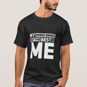 Reitende Mädchen Frauen Reitsport Reiten 9 T-Shirt