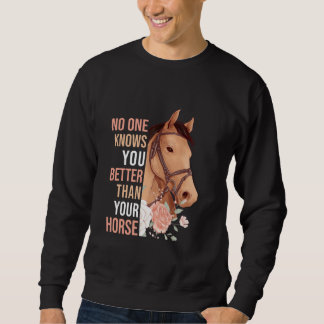 Reitende Mädchen Frauen Reitsport Reiten Sweatshirt