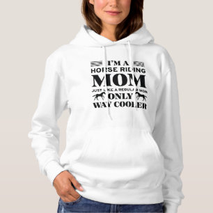 Reitende Mutter Hoodie