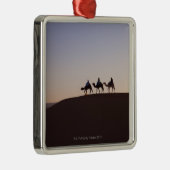 Reitenkamele der Leute, Marokko Silbernes Ornament (Rechts)