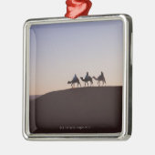 Reitenkamele der Leute, Marokko Silbernes Ornament (Links)