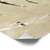 Reiter am Strand 1892 Poster (Ecke)