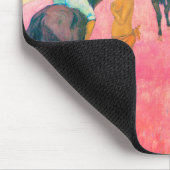 Reiter am Strand, Gauguin Mousepad (Ecke)