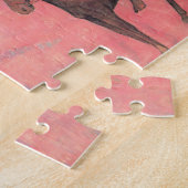 Reiter am Strand Gauguin Tahitian People Malerei Puzzle (Seite)