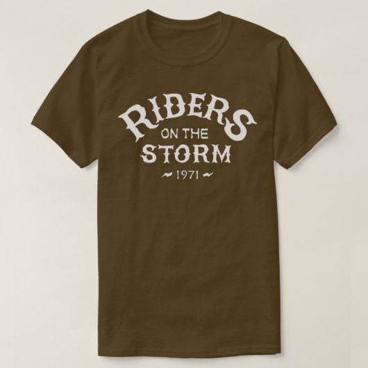 Reiter auf dem Sturm 1971 Retro-70er T-Shirt (Design vorne)