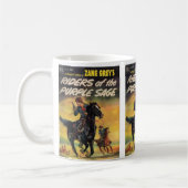 Reiter der lila Weide Kaffeetasse (Links)