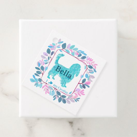 Reiter-Geschenkanhänger – Personalisiertes Pastell Geschenkanhänger (Beispiel)