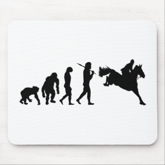 Reiter-Geschenkideen der Reitershow springende Mousepad