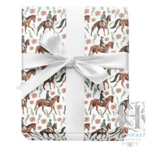 Reiter Geschenkpapier
