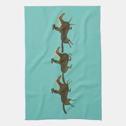 Reiter Geschirrtuch (Vertikal)