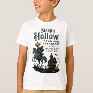 Reiter Halloween Sleepy Hollow Vintag kopflos T-Shirt
