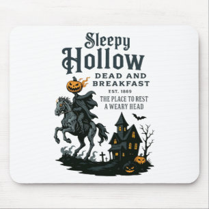 Reiter Halloween Sleepy Hollow Vintage Kopflos Mousepad