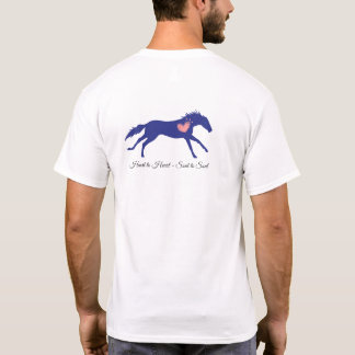 Reiter Herz-zu-Herz-Heilschluchten T-Shirt