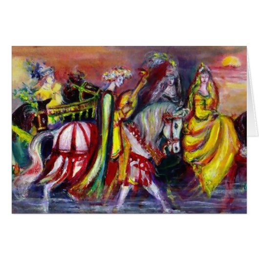 Reiter in der Nacht 2 (Vorderseite (Horizontal))