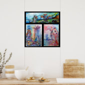 REITER IN DER STORM UND LEGENDE VON AVALON POSTER (Küche)