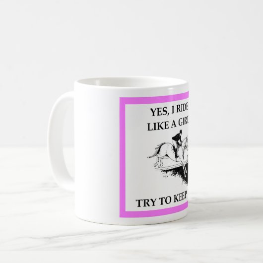 REITER KAFFEETASSE (Vorderseite Links)