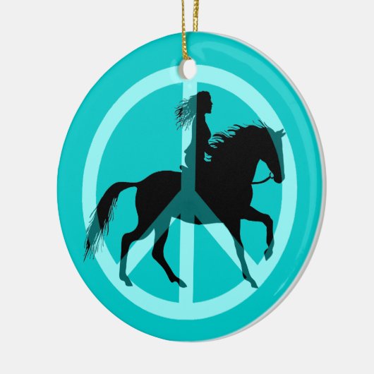 Reiter Keramik Ornament (Links)