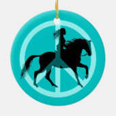 Reiter Keramik Ornament (Hinten)