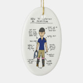 Reiter Keramik Ornament (Rechts)