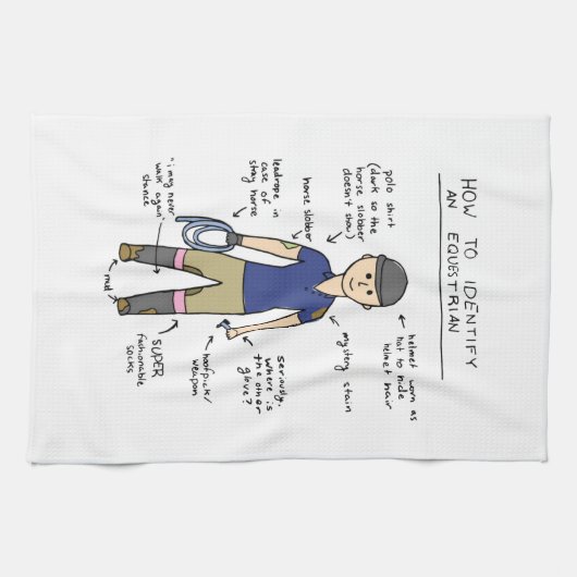 Reiter Küchentuch (Horizontal)