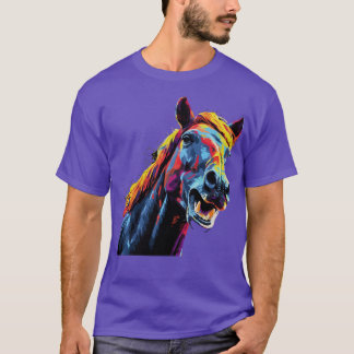 Reiter lächeln T-Shirt