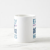 Reiter leicht abgelenkt kaffeetasse (Mittel)
